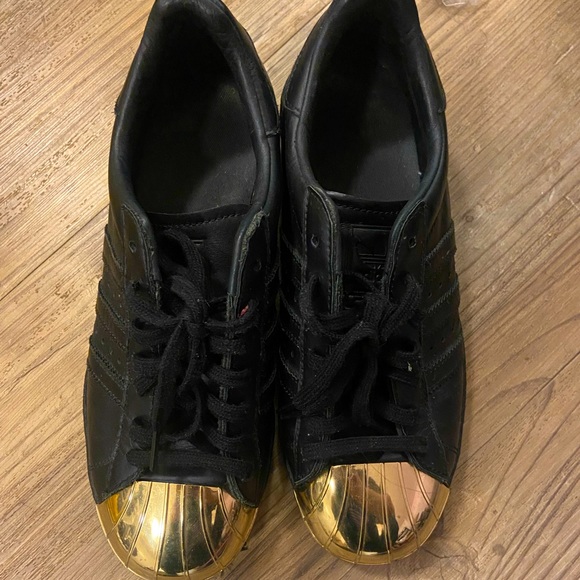 Adidas Gold Shelltop Sneakers - Picture 1 of 3